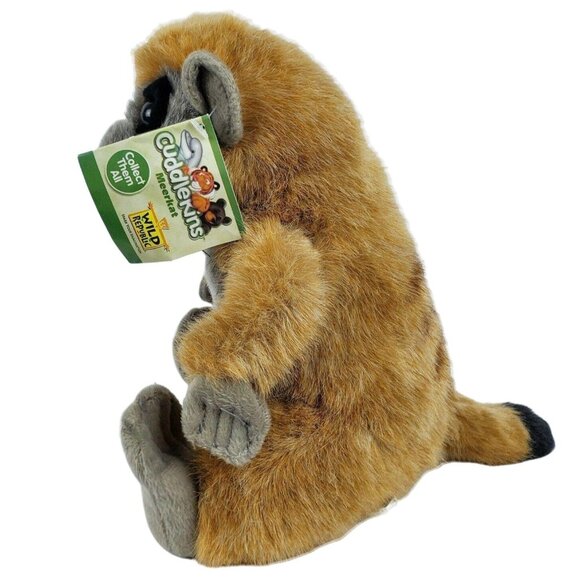 Wild Republic Cuddlekins Meerkat 9 inch Plush Realistic Stuffed Animal Toy - Picture 3 of 11